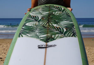 tropical fabric inlay
