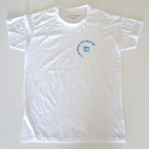 I live where you vacation T-shirt white